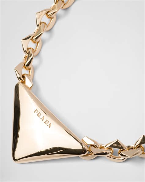 prada necklacw|real Prada necklace.